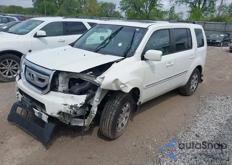 2011 Honda Pilot Touring из США, поврежденный, VIN 5FNYF4H96BB106873